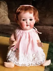 Antique German Heubach Koppels Bisque Baby Doll 8 1/2