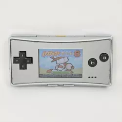Game Boy Micro Console OXY-001 Argent 10044559 Nintendo gba JEUX VIDÉO RÉTRO JAPONAIS CLIQUEZ-LE !! CONDITION Comme...