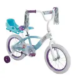 It is quick and easy to assemble. Insert the training wheels, then the handlebar and fork, fold down the pedals and...