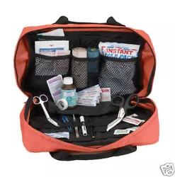 2344 ORANGE E.M.S. TRAUMA BAG. WARNING: This product contains a chemical known to the State of California to cause...