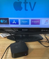 Apple TV 4K HD Streaming Media Player - Model A1469 with Remote- Black includes HDMI and Power cable