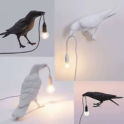 The life-size bird decorative lamp, warm fairy lights creates an aura of old-fashion charm. Ideal for relaxing,...