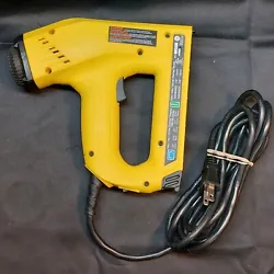 This Stanley electric stapler and nail gun (TRE550Z) is a versatile tool that can fire up to 20 shots per minute. It...