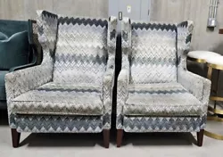 Mitchell Gold Bob Williams accent chairs. Big & luxurious. Soft, sturdy and very comfortable. Selling as set ($450) or...