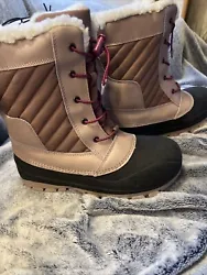 These stylish Skylar Lace-Up Winter Boots are the perfect addition to your childs shoe collection. They are available...