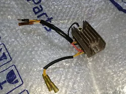 Up for grabs, I have a rectifier/regulator removed from a 2008 Suzuki DF25 HP outboard. Its in excellent used condition.