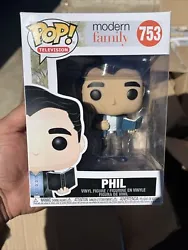you are buying 1 Funko POP Modern Family - Phil NEW Other #753. Funko pop is brand new in the box came out of a box...