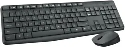 LOGITECH MK235 920-007897 Wireless Keyboard and Mouse Black BRAND NEW. Condition is Used. Shipped with USPS Priority...
