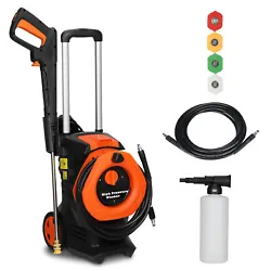 1 x High Pressure Washer. Features: Total Stop System. Power Cord Length: 16ft / 5m. Weight: 16.53 lbs. Flow Rate: 2...