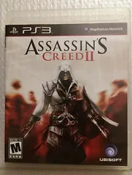 Assassins Creed II (Sony PlayStation 3, 2009). Condition is Good. Shipped with USPS First Class.