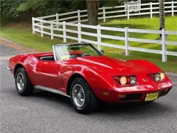 Vehicle Original VIN : 866-713-0335NH05060 This Desirable 1973 Chevrolet Corvette Stingray Convertible Is Available In...