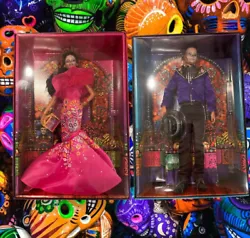 This Barbie and Ken Dia De Los Muertos 2023 Doll Set by Mattel is perfect for Barbie collectors and fans alike. The...