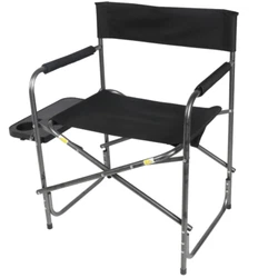 Direct yourself into the delightful seat of this Directors Chair with Side Table. Comfort and ease of setup make this...