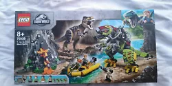 LEGO JURASSIC WORLD modèle 75938. vec ce jouet Jurassic World passionnant, les enfants vivent un combat épique entre...