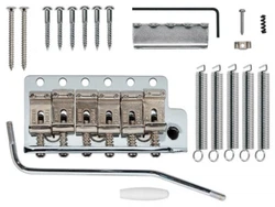 Référence Fender: 0992049000. Lensemble bloc vibrato est complet. Tout le nécessaire de fixation est fournis.