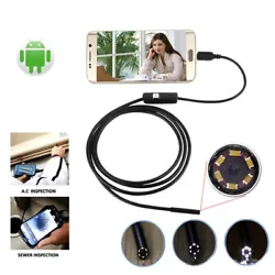This Android endoscope is a new type of electronic product. Note: Photo keys can be used only when the computer is...