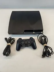 Title: Sony PlayStation 3 Slim Console-Ver. Model : Sony PlayStation 3 - Slim. In fair condition. Is Item Tested?.