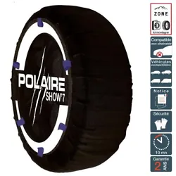 Largeur pneu (fr) : 255 mm. Paire dechaînes à neige textile pour pneu 255/40R21. Largeur (cm) : 255. Tension et...