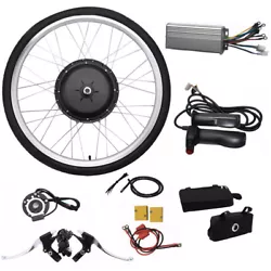 48V 1000W ebike conversion kit for FRONT wheel. 48V 1000W motor. E-bike conversion kit for front wheel. This electric...