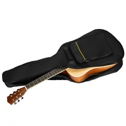 If you are the guitar lover, then you cant miss this padded acoustic guitar bag. This is a practical and simple bag....