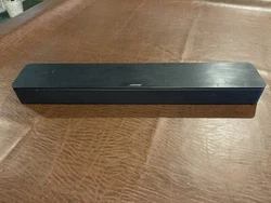 Bose TV Speaker - Black - Model # 431974 - Untested - No cordsPlease refer to photos for condition