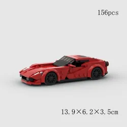 Ferrari 812 superfast jouet de construction compatible avec LEGO.