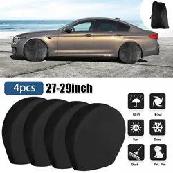 Fit For Rv, Trailers, Campers, Cars, and Trucks. Type: Wheel Tire Dustproof Covers. 4 x Wheel Tire Dustproof Covers....