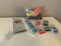 Gallon size bag of bands, many colors.