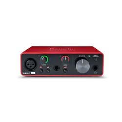 Setup and operation is simple: just plug in, fire up your favourite music-making app, and enjoy the Focusrite sound...