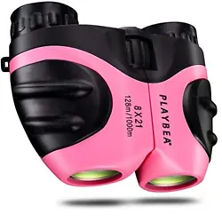 BUILT JUST FOR KIDS: these high-quality binoculars are covered in durable rubber armor. SAFETY: Soft rubber eyepieces...