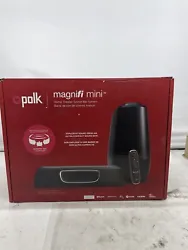 Polk Audio - MagniFi Mini Home Theater Compact Sound Bar with Wireless Subwoo....