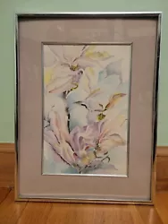 M. Flynn Art, Watercolor, Signed, Framed. See Pictures For Details. Feel Free To Ask Any Questions I Ship Parcel Select...