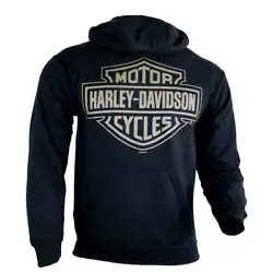 Our Limited Production Harley-Davidson® of Glendale Gold Racer Dealer Exclusive Custom Pullover Hoodie made from 100%...