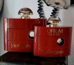 2 Flacons de Parfum Vide OPIUM de YVES ST LAURENT 120ml 60ml