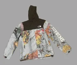 Up for sale is a PREOWNED inspired North Face Supreme Map Jacket. It has never really been worn. It comes in a size...