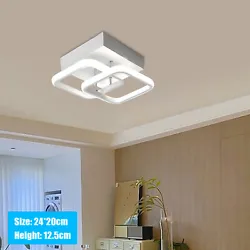 Description The Led Ceiling Light with an Aluminum Light Body Is More Durable and Can Last for a Long Time. It Has...