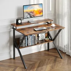 Get the most out of your limited space with this compact small computer desk.