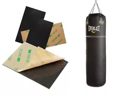 Apply patch over outside of punching bag tear. Two repair patches 3.75