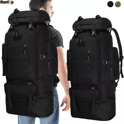 Rucksack & Tasche. Capacity: 70 to 100L. Suitable for camping hiking, trekking, traveling, hunting, camping, climbing,...