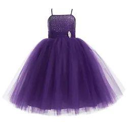 Material: Elegant Satin Poly / Crinoline Netting / Illusion Tulle / Organza. The skirt has 6 layers, top 3 layers are...