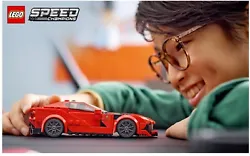LEGO 76914 Speed Champions Ferrari 812 Competizione, Kit de Maquette de Voiture.
