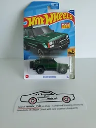 Up for sale is a 2022 Hot Wheels 95 Jeep Cherokee in green. My specialty is diecast cars of all kinds but I prefer Hot...