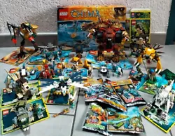 Gros lot Lego Legends of Chima. -Lego 70225 Legends of Chima Bladvics Rumble Bear / Lours de Bladvic Complet avec...
