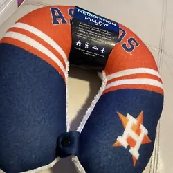 Houston Astros Travel Neck Relaxation MLB Pillow New.