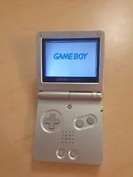 Nintendo Game Boy Advance SP Système Portable - Argent sans chargeur