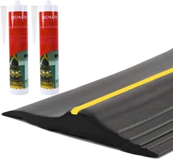 ➥Install Conveniently】Includes 2 x 10 fl.oz (300ml) black adhesives, quick and simple to install with instant...
