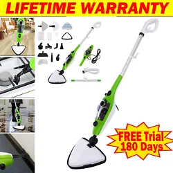 (10 in 1 Steam Mop deodorizes sanitizes and increases cleaning power by converting water to steam. 9) Mop heads can be...