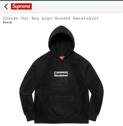 Supreme Inside Out Box Logo Hoodie Size Small Confirmed Order.  **ITEM WILL SHIP AS SOON AS I HAVE IT IN HAND**  THIS...