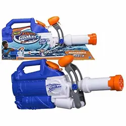 Drench the competition with a massive blast of water from the Nerf Super Soaker Soakzooka water blaster! Battlers can...