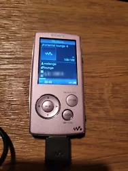 Walkman Nw-A805 Sony Rose Digital Media Player.